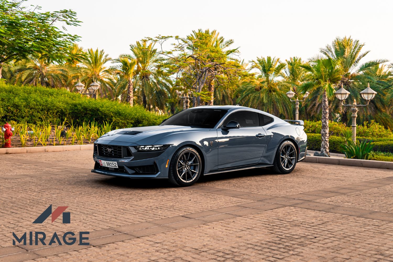 Ford Mustang GT Dark Horse Rental in Abu Dhabi MUSTANG GT