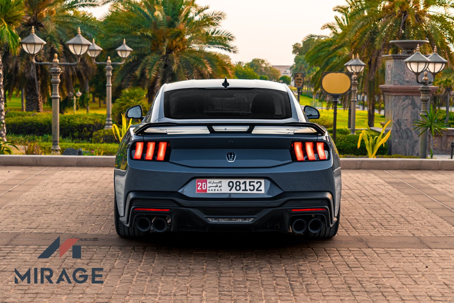 Ford Mustang GT Dark Horse Rental in Abu Dhabi MUSTANG GT
