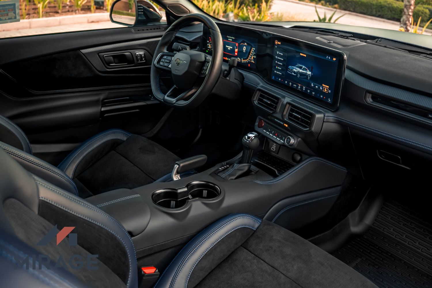 Ford Mustang GT Dark Horse Rental in Abu Dhabi MUSTANG GT