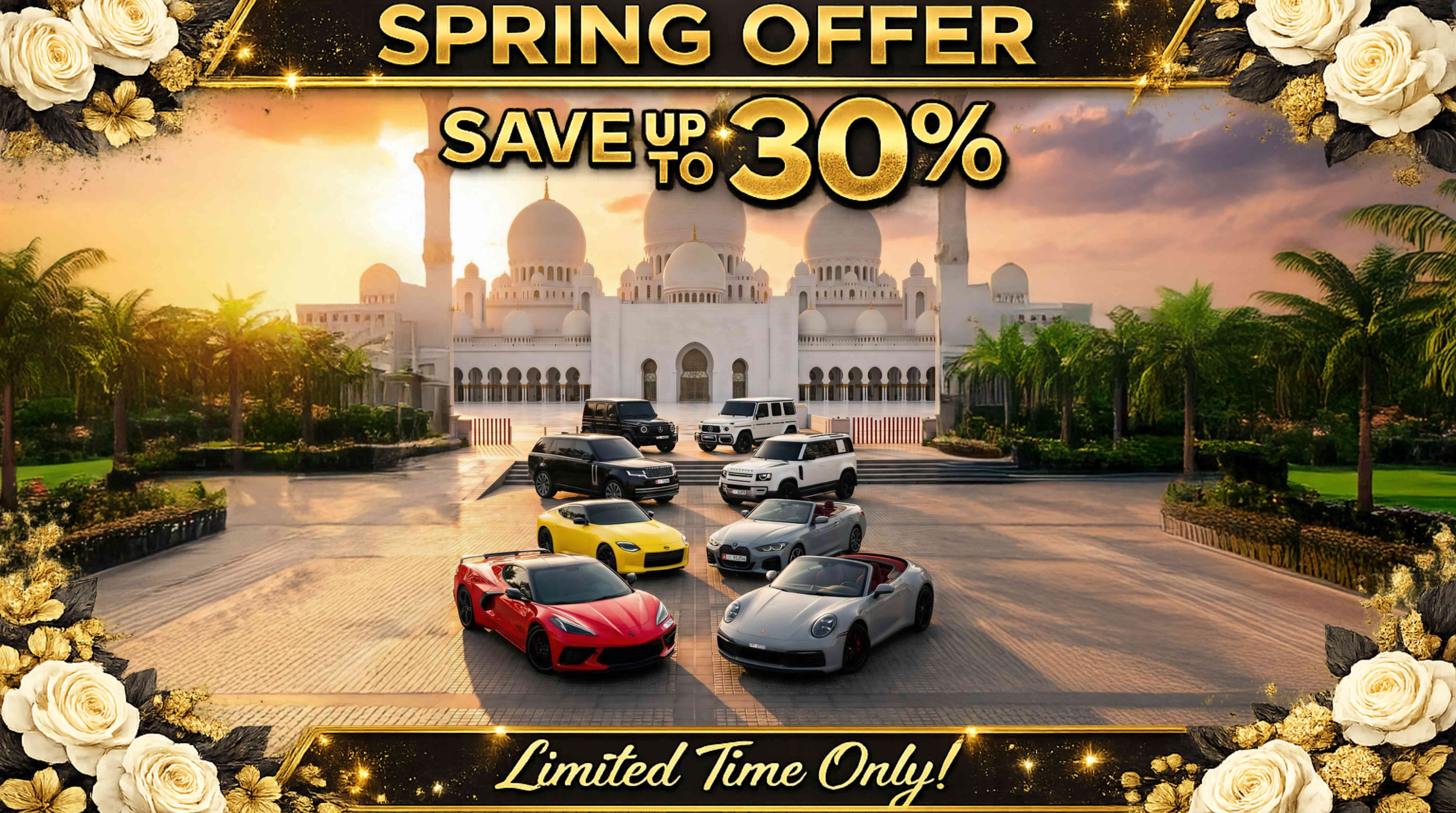 Enjoy 30%-40% OFF Your Car Rental