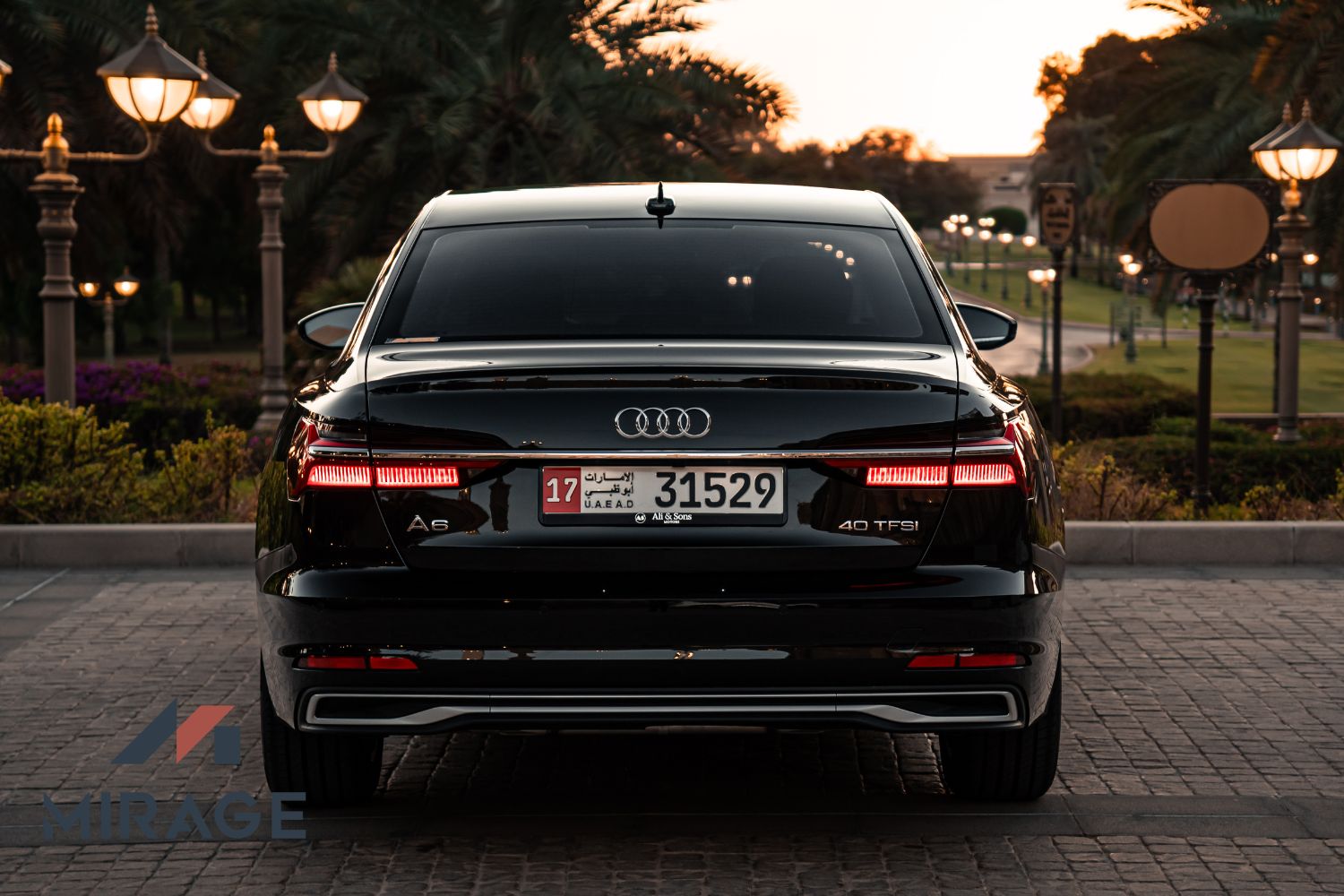 Audi A6 Black 2024 A6